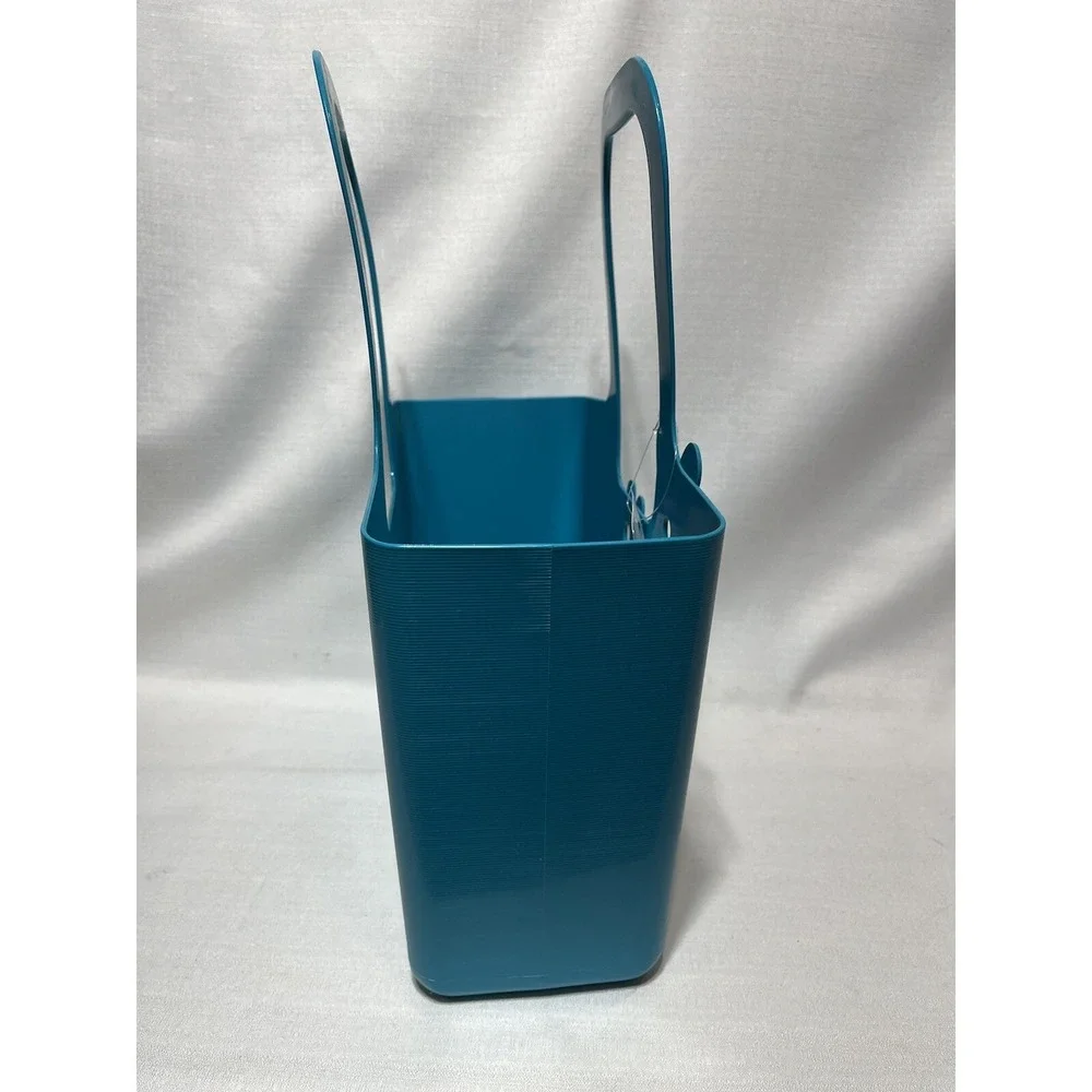 Koziol Alice Floral Bag Blue Plastics Shopper New Germany Shipped From USA